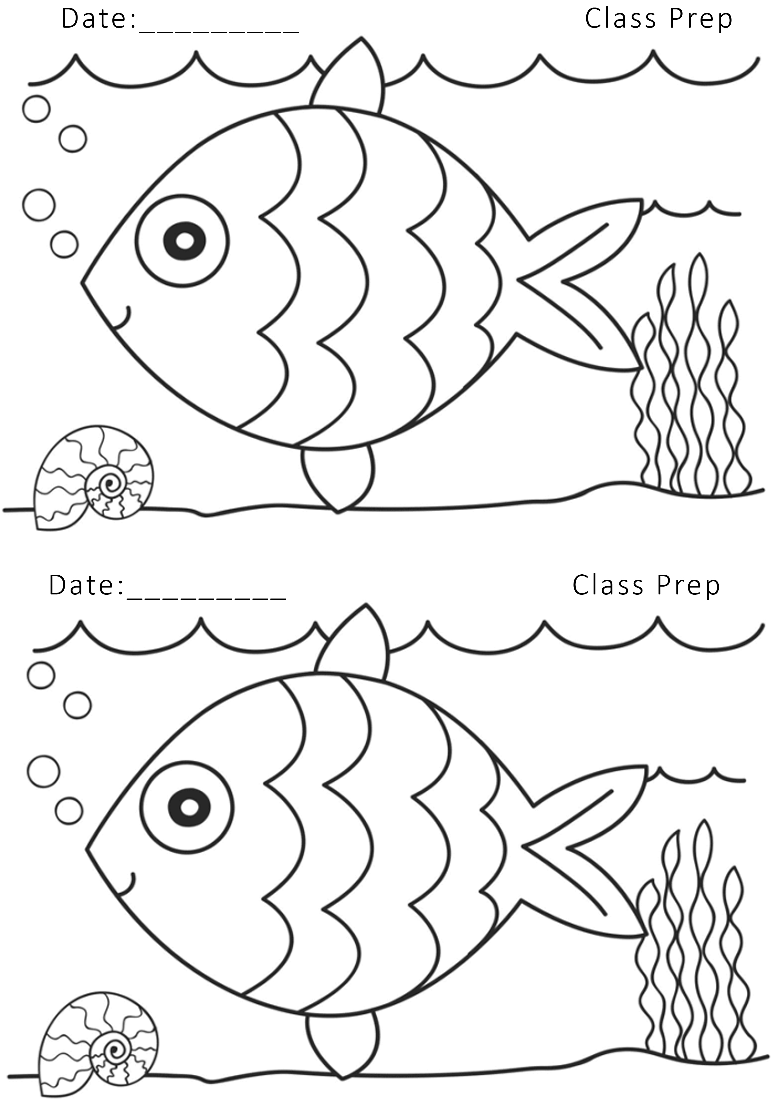 fish coloring shamim grammar school sgs